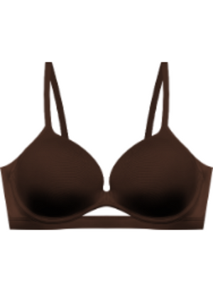 Lilac Seamless Wireless Demi Cup Bra A10-30094