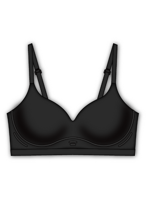 Cloudfit Seamfree Wireless Demi Bra / Bra Tanpa Wayar Seamfree Cloudfit Demi Cup S10-30150
