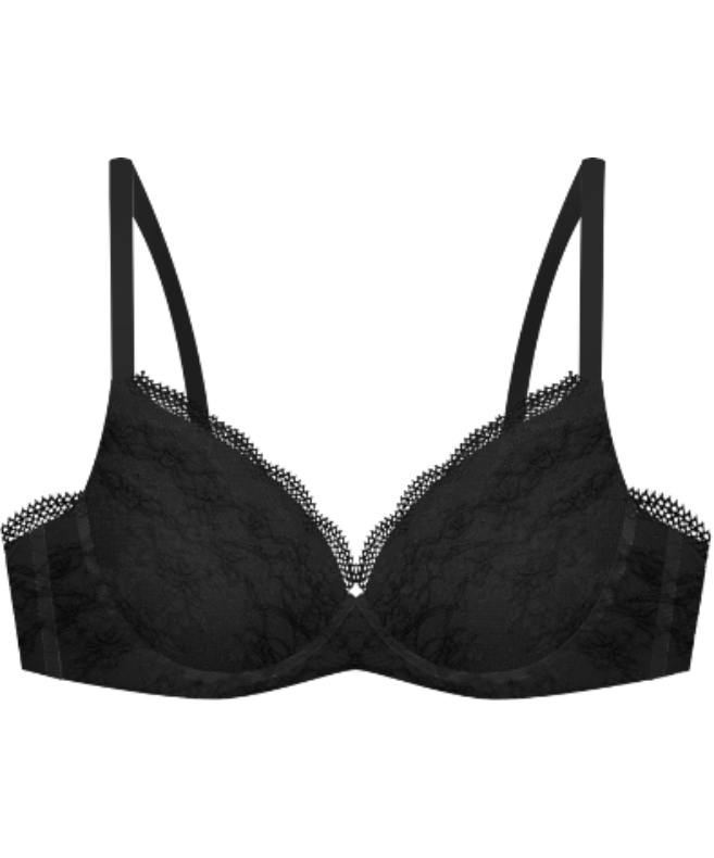 Aster Lace Demi Cup Bra / Bra Demi Berwayar Aster Lace S10-30136