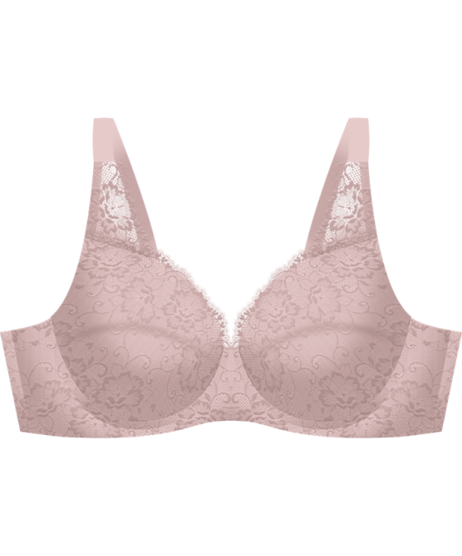Charm Lace Wired Full Cup Lightly Padded Bra / Bra Berdawai Berlapik Nipis Liputan Penuh Charm Lace A11-30176