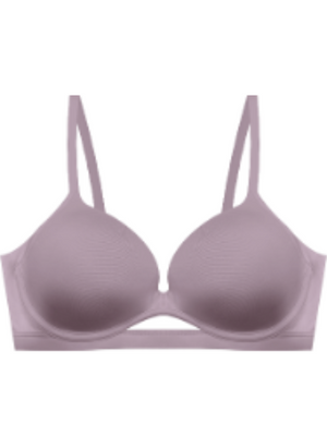 Lilac Seamless Wireless Demi Cup Bra A10-30094