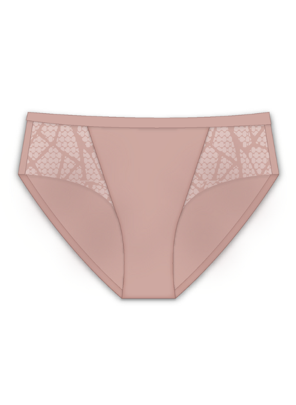 Lace Allure Midi Panty / Seluar Dalam Midi Lace Allure S24-066341