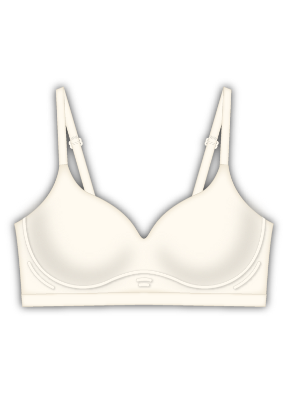 Cloudfit Seamfree Wireless Demi Bra / Bra Tanpa Wayar Seamfree Cloudfit Demi Cup S10-30150