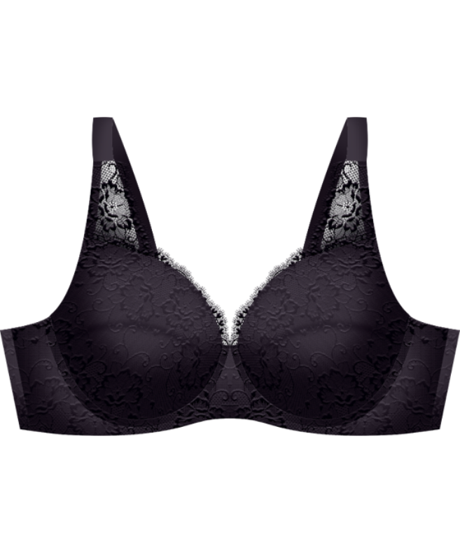 Charm Lace Wired Full Cup Lightly Padded Bra / Bra Berdawai Berlapik Nipis Liputan Penuh Charm Lace A11-30176
