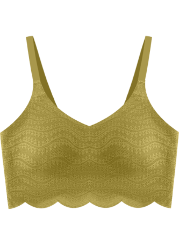 Seamless Lacey Pullover Bralette S10-03072V