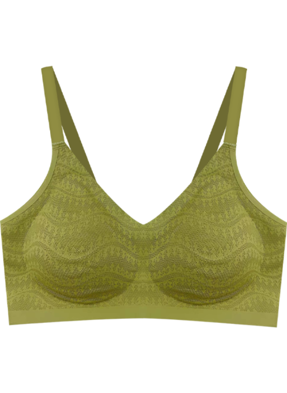 Seamless Lacey Demi Cup Bralette S10-03071V