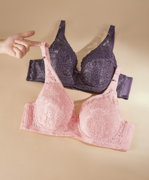 Grace Charm Wired Full Cup Lightly Padded Bra / Bra Berdawai Berlapik Nipis Liputan Penuh Grace Charm A11-30177