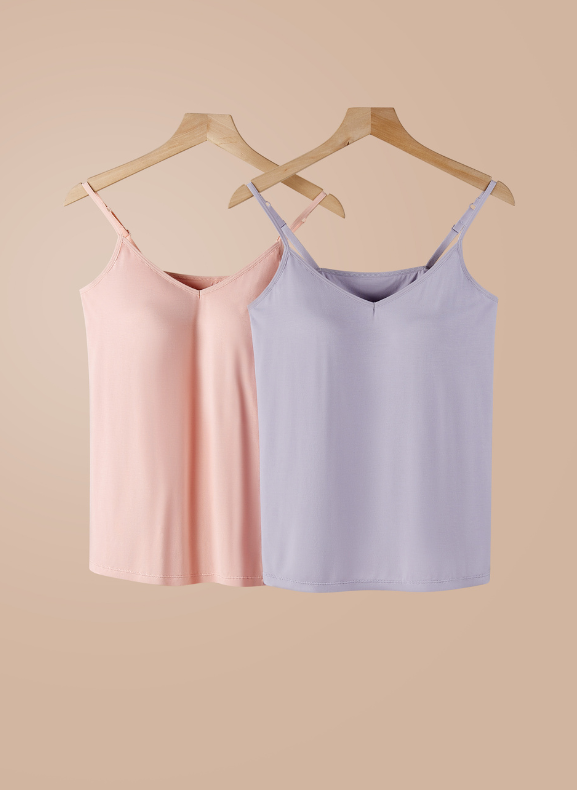 Cozy Lounge Bamboo Wellness Sleepwear Padded Cami / Baju Tidur Bamboo Wellness Cozy Lounge Berlapik N31-CA3029
