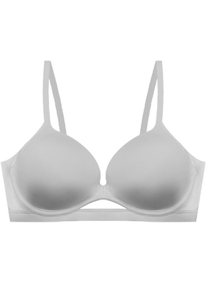 Lilac Seamless Wireless Demi Cup Bra A10-30094