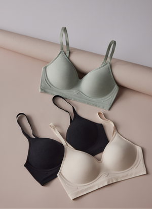 Cloudfit Seamfree Wireless Demi Bra / Bra Tanpa Wayar Seamfree Cloudfit Demi Cup S10-30150