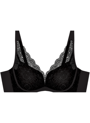 Floral Charm Wireless Deep V Bra S10-29952