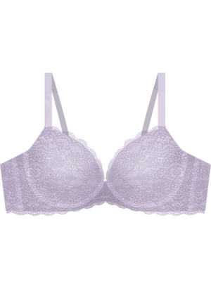 Floral Charm Wire Demi Cup Bra S10-29951