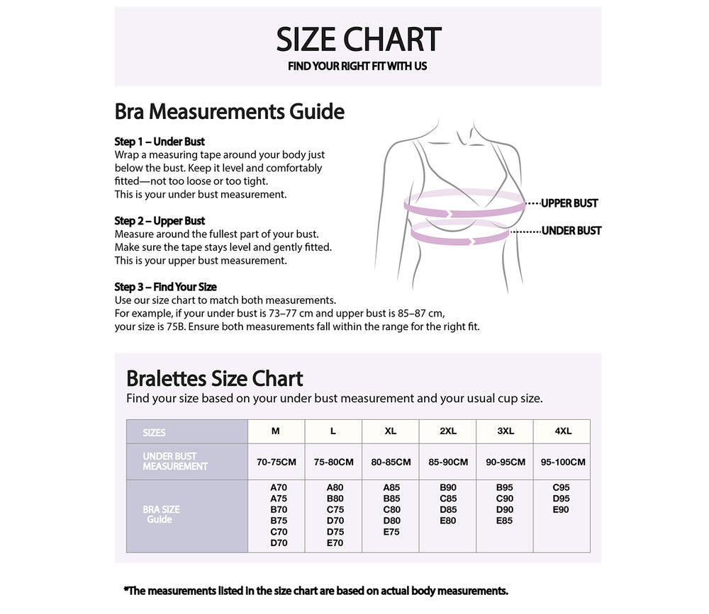 Julia Luxe High Panel Bra / Bra Panel Tinggi Julia Luxe S10-29859