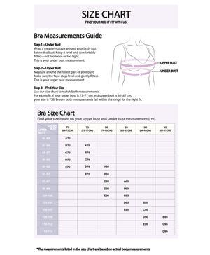Cosmos Illusion Wireless Demi Padded Bra / Bra Tanpa Dawai Beralas Separa Cosmos Illusion S10-30158