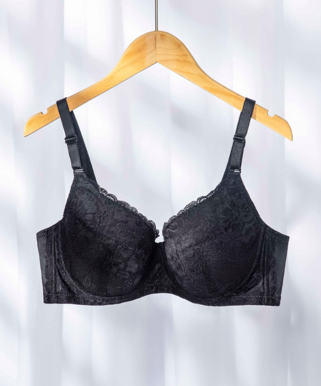 Sorella B75 black lace bra, Women's Fashion, New Undergarments & Loungewear  on Carousell